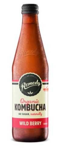 Remedy 雜莓有機紅茶菌飲品 (330毫升) *到期日:29/03/2023