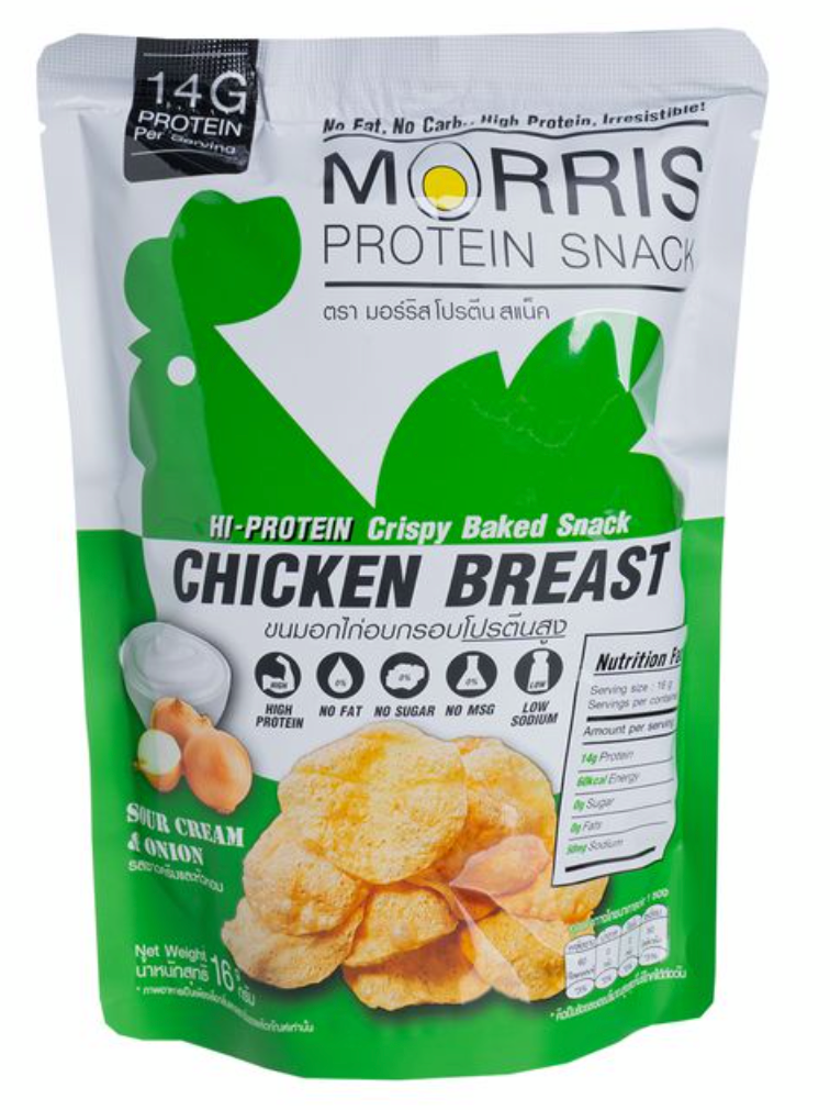 Morris 洋葱酸忌廉味鷄胸肉脆片 (16克)